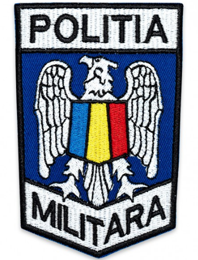 Ecuson maneca Politia Militara 10,5x7cm